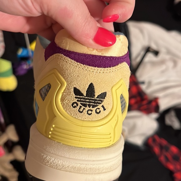 Brand new Gucci adidas tennis shoes only worn twice - Picture 6 of 8